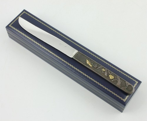 Japanischer bronze kozuka - bronze,