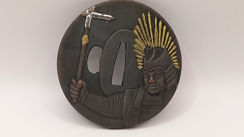 Tsuba hideyoshi für katana - fÜr,