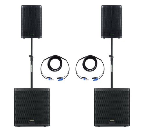 Aktiv komplett anlage - dj, pa