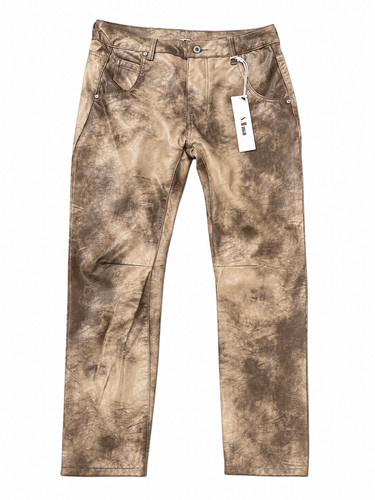Damen hose lederoptik - damen,