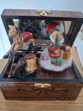 Antike Weihnachts-Spieluhr