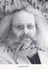 Autogramm - Harry Rowohlt (Lindenstrasse)