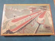 PIKO EINSCHIENENBAHN RAR DDR OVP OSTALGIE SPIELZEUG ZUG BAHN ROT SCHIENEN VINTAG