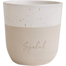 Eulenschnitt Steingut Becher -