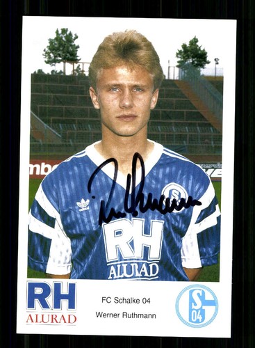 Werner ruthmann autogrammkarte - ruthmann,