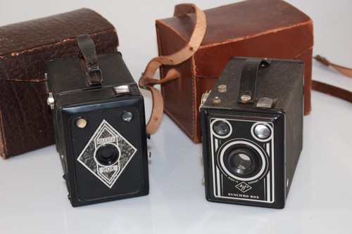 Boxkameras set agfa synchro - set,