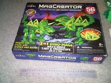 MagCreator von Cra-Z-Art 2 in 1 Dino-Mags Build T-Rex & Triceratops Construction