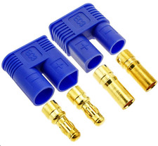 10 Paar 20 Stück EC3 Stecker Buchse 3,5mm 3.5mm Goldkontakt Verpolsicher 60A ESC
