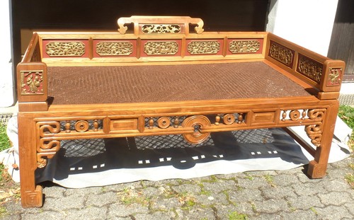 Top antik sitzbank bett liege - top,