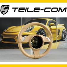 ORIG. Porsche 911 991.1 / Boxster / Cayman 981 PDK Lenkrad Glattleder Beige Luxus