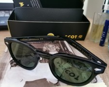 Moscot Lemtosh Sonnenbrille Schwarz 46-24-145 (Medium) TOP!