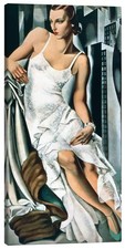 Leinwandbild Porträt von Madame Allan Bott - Tamara de Lempicka