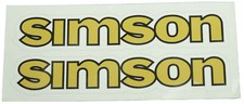 2 Aufkleber für Simson S50