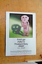 Plakat Kunst aus Haiti 1987
