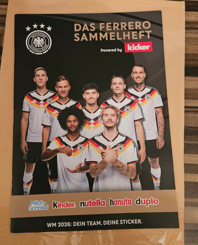 Leeralbum fußball 2026 - leeralbum,