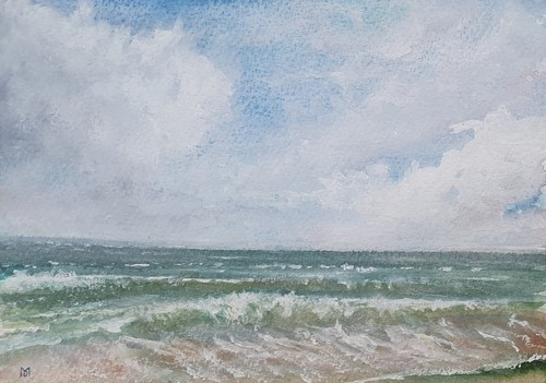 Bild aquarell meer - bild-aquarell,