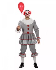 Horror Clown Herren Kostüm