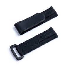 Schwarzes Nylon Armband für