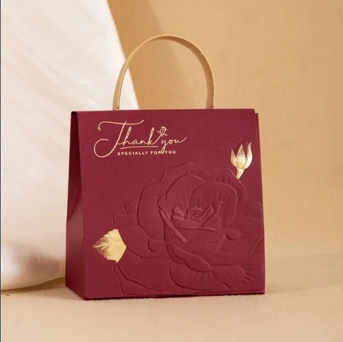 Geschenkbox tasche mit - mit, henkel