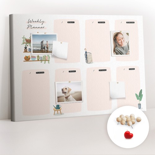 Wandtafel korkplatte tafel - korkplatte,
