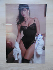 Sabrina Salerno Autogramm signed A4 Magazinbild
