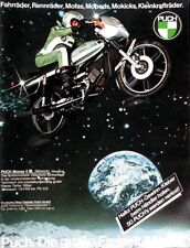 Puch Monza 4SL, originale Werbung aus 1981 in Farbe