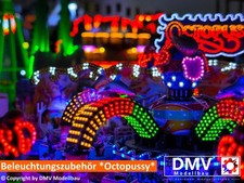 *Beleuchtungszubehör* für Faller Octopussy Kirmes Modellbau H0 1/87