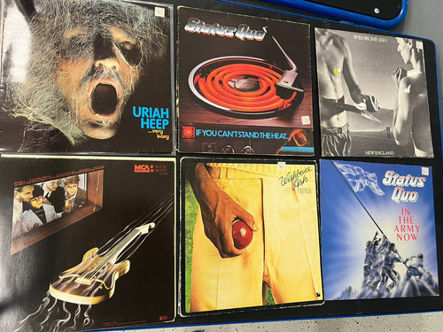 Rock metal vinyl - lp,