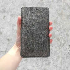 Handytasche aus Wollfilz, Handarbeit, passend für viele Handymodelle