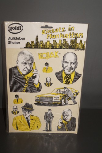 Goldi aufkleber sticker kojak - goldi,