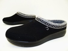 Joya Zermatt Hausschuhe Slipper Damen Schuhe Gr.36 1/3 Schwarz
