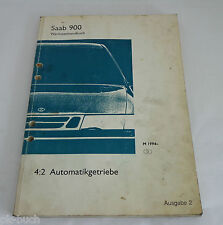 Werkstatthandbuch Saab 900 Getriebe Automatik-Getriebe ab Modellj. 1994