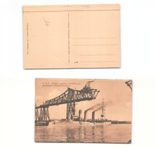 (b8125115)   Nordostseekanal Rendsburg Hochbr�ckenbau, Ansichtskarte Reiche