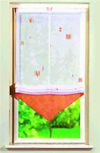 Raffrollo voile weiß - ,