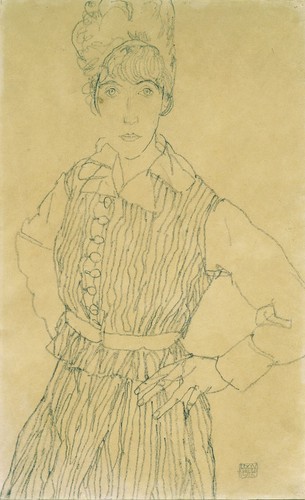 Schiele portrait der - e,