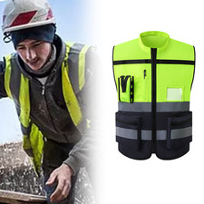 Warnweste Reißverschluss