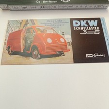 Original Prospekt DKW Auto Union Schnellaster N29
