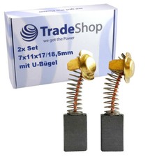 2x Kohlebürsten Motorkohlen