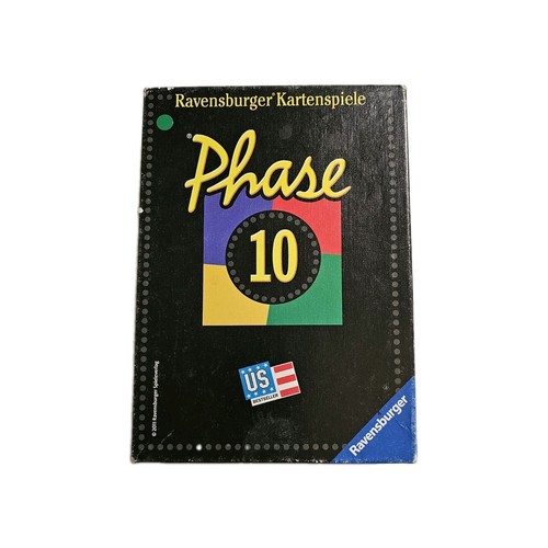 Phase kartenspiel - phase, 10