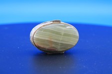 Pillendose mit Onyx Stein -