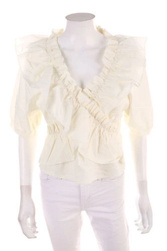 Zara volant bluse - zara, l