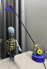 Vintage Tischlampe von Linke Plewa für Brilliant Leuchten Big und Solid Schre...