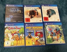 6x PS4 PlayStation 4 - Spiele Little Hope Man Of Medan Moorhuhn Ni No Kuni