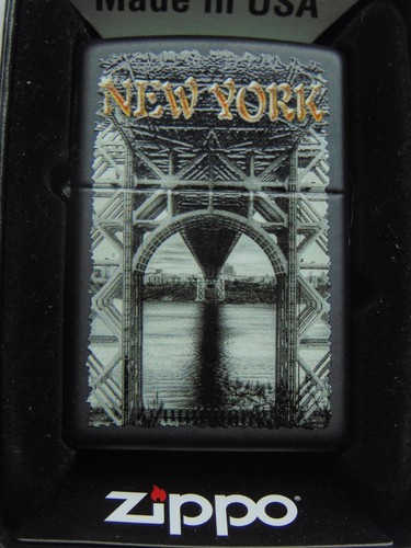 Original zippo new york - original, black