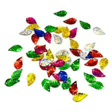50 Glitzer Pailletten Blätter
