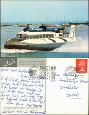 Ansichtskarte  Luftkissenboot Hovercraft Seaspeed SR-N6 Hochsee Schiff 1970
