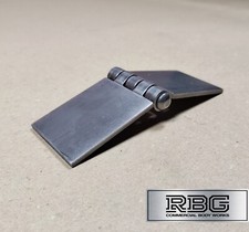 Stoßscharnier Anschweißen massiv gepresster gezogener Stahl Schwerlast 50x137mm LKW Anhänger