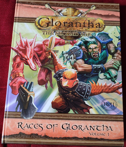 Runequest races of glorantha - -,