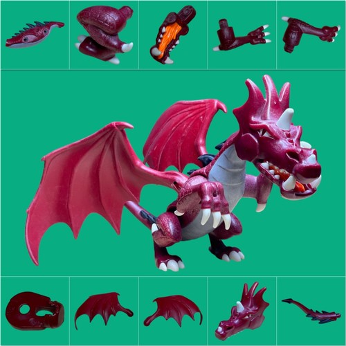 Playmobil 6498 roter - 6498, drache