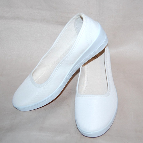 Ballerinas 40weiß neu - ballerinas, gr.40weiß